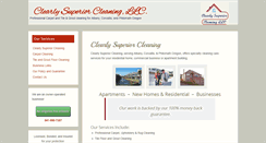 Desktop Screenshot of clearlysuperclean.com